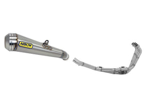 ARROW 71334MI+71632PR Suzuki GSXR600 IE (2006+) Titanium Full Exhaust System "Competition Evo Pro-Race" (racing) – Accessories in the 2WheelsHero Motorcycle Aftermarket Accessories and Parts Online Shop