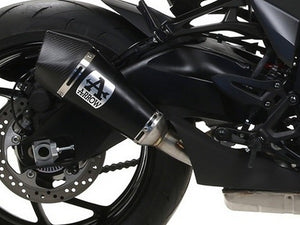 ARROW 71917XKN Suzuki Katana 1000 (2019+) Dark Steel Slip-on Exhaust "X Kone" – Accessories in the 2WheelsHero Motorcycle Aftermarket Accessories and Parts Online Shop