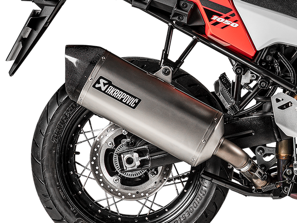 AKRAPOVIC S-S10SO18-HAFT Suzuki V-STROM 1050 (2025+) Slip-On Exhaust (titanium) – Accessories in the 2WheelsHero Motorcycle Aftermarket Accessories and Parts Online Shop