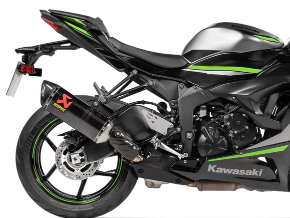 AKRAPOVIC S-K6SO7-HZC-3 Kawasaki Ninja ZX-6R (2024+) Slip-on Exhaust (carbon) – Accessories in the 2WheelsHero Motorcycle Aftermarket Accessories and Parts Online Shop