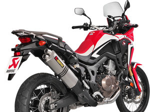 AKRAPOVIC S-H10SO16-WT Honda CRF1000L Africa Twin / Adventure Sports (2019+) Slip-on Exhaust (titanium) – Accessories in the 2WheelsHero Motorcycle Aftermarket Accessories and Parts Online Shop