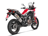 AKRAPOVIC S-H10SO16-WT Honda CRF1000L Africa Twin / Adventure Sports (2019+) Slip-on Exhaust (titanium) – Accessories in the 2WheelsHero Motorcycle Aftermarket Accessories and Parts Online Shop