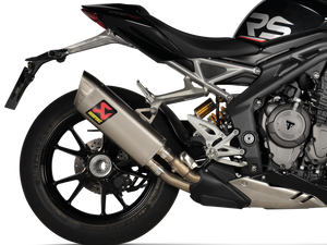 AKRAPOVIC S-T12SO5-HAPXLT Triumph Speed Triple 1200 RS / RR (2022+) Slip-On Exhaust (titanium) – Accessories in the 2WheelsHero Motorcycle Aftermarket Accessories and Parts Online Shop