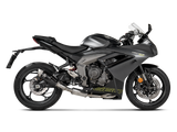 AKRAPOVIC S-T6R2-CQTBL Triumph 660 Daytona / Tiger Sport / Trident Full Exhaust System "Racing Line" (titanium) – Accessories in the 2WheelsHero Motorcycle Aftermarket Accessories and Parts Online Shop