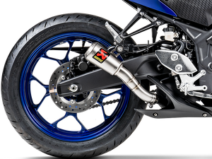 AKRAPOVIC S-Y2SO11-AHCSS Yamaha R3 (2021+) Slip-On Exhaust (SS)