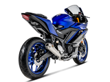 AKRAPOVIC S-Y2R1-CUBSS Yamaha MT-03 / YZF-R3 / R25 Exhaust System "Racing Line" (SS) – Accessories in the 2WheelsHero Motorcycle Aftermarket Accessories and Parts Online Shop