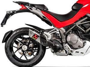 AKRAPOVIC S-D12SO9-HAPT Ducati Multistrada 1200 / 1260 (2017+) Slip-on Exhaust (titanium) – Accessories in the 2WheelsHero Motorcycle Aftermarket Accessories and Parts Online Shop