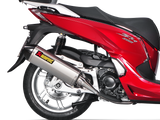 AKRAPOVIC S-H3SO4-HRSS Honda SH300i (2020+) Slip-on Exhaust SS – Accessories in the 2WheelsHero Motorcycle Aftermarket Accessories and Parts Online Shop