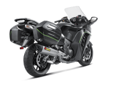 AKRAPOVIC S-K14SO5-HZAAT Kawasaki 1400 GTR / Concours 14 (2017+) Slip-on Exhaust (titanium) – Accessories in the 2WheelsHero Motorcycle Aftermarket Accessories and Parts Online Shop