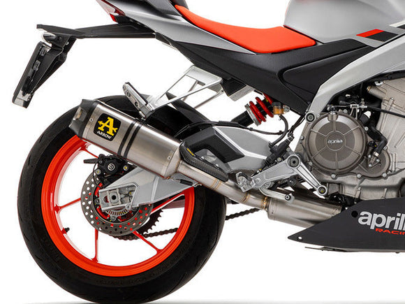 ARROW 71755MI+71929PK Aprilia Tuono 660 (2021+) Titanium Full Exhaust System 