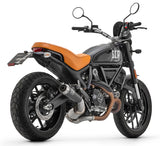 ARROW 71223PRN Ducati Scrambler 800 (2021+) Slip-on Exhaust "Pro Race" (dark stainless steel; racing) – Accessories in the 2WheelsHero Motorcycle Aftermarket Accessories and Parts Online Shop