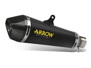 ARROW 71952XKN Kawasaki Z125 (2021+) Black Steel Alloy Slip-on Exhaust "X Kone" – Accessories in the 2WheelsHero Motorcycle Aftermarket Accessories and Parts Online Shop