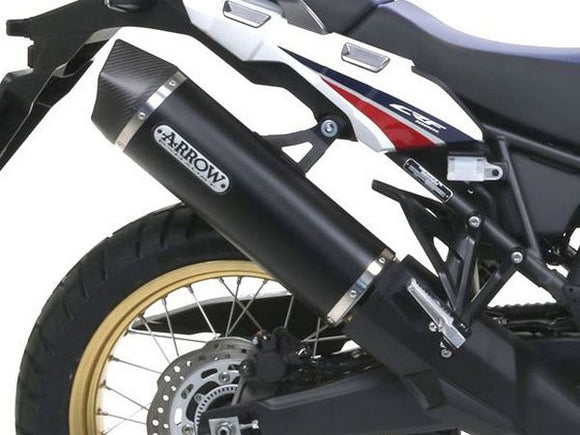 ARROW 72621AKN Honda Africa Twin Adventure Sport (2018+) Dark Aluminum Slip-on Exhaust 