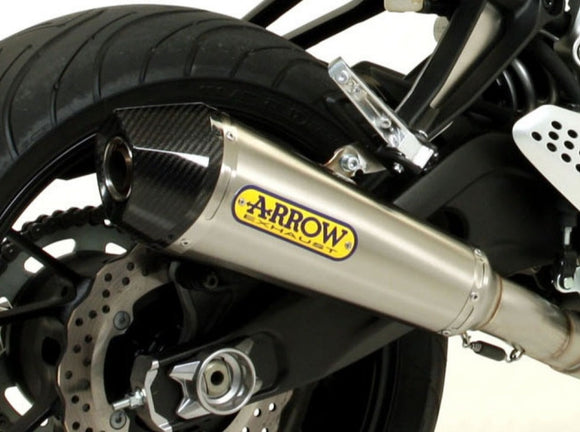 ARROW 71605KZ+71817XKI Yamaha Tracer 700 (2016+) Steel Full Exhaust System 