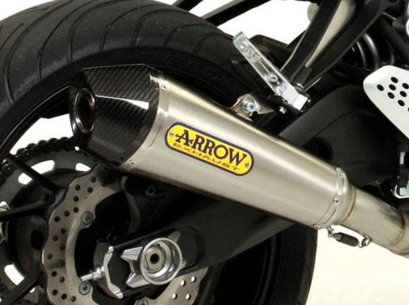 ARROW 71605MI+71817XKI Yamaha Tracer 700 (2020+) Steel Full Exhaust System 