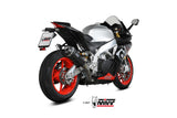 MIVV A.016 Aprilia RSV4 (17/20) Slip-on Exhaust "Delta Race" (carbon; approved) – Accessories in the 2WheelsHero Motorcycle Aftermarket Accessories and Parts Online Shop