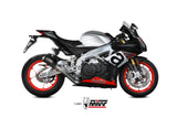 MIVV A.012 Aprilia TuonoV4 1100(18/20) Slip-on Exhaust "MK3" (carbon; not approved) – Accessories in the 2WheelsHero Motorcycle Aftermarket Accessories and Parts Online Shop
