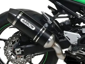 ARROW 71856MK Kawasaki Z900E (2017+) Carbon Slip-on Exhaust "Race Tech" – Accessories in the 2WheelsHero Motorcycle Aftermarket Accessories and Parts Online Shop