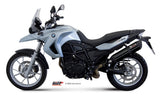 MIVV B.007 BMW F 650 GS (08/12) Slip-on Exhaust "Suono" (black; approved) – Accessories in the 2WheelsHero Motorcycle Aftermarket Accessories and Parts Online Shop