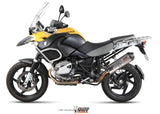 MIVV B.012 BMW R 1200 GS / Adventure (10 / 12) Slip-on Exhaust "Oval" (titanium +carbon cap; approved) – Accessories in the 2WheelsHero Motorcycle Aftermarket Accessories and Parts Online Shop