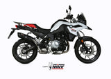 MIVV B.033 BMW F 750 GS (2018+) Slip-on Exhaust "Suono" (black; approved) – Accessories in the 2WheelsHero Motorcycle Aftermarket Accessories and Parts Online Shop