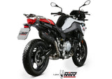 MIVV B.033 BMW F 750 GS (2018+) Slip-on Exhaust "Suono" (black; approved) – Accessories in the 2WheelsHero Motorcycle Aftermarket Accessories and Parts Online Shop