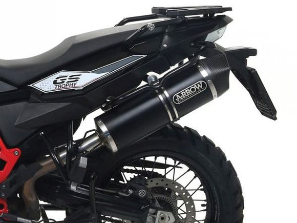 ARROW 72612AKN BMW F800GS Adventure (2013+) Dark Aluminum Slip-on Exhaust 