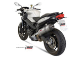 MIVV B.008 BMW F 800 R / GT (09/20) Slip-on Exhaust "Oval" (titanium + carbon cap; approved) – Accessories in the 2WheelsHero Motorcycle Aftermarket Accessories and Parts Online Shop