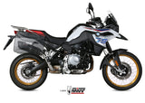 MIVV B.033 BMW F 850 GS (2018+) Slip-on Exhaust "Suono" (black; approved) – Accessories in the 2WheelsHero Motorcycle Aftermarket Accessories and Parts Online Shop