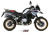 MIVV B.033 BMW F 850 GS (2018+) Slip-on Exhaust "Delta Race" (black; approved) – Accessories in the 2WheelsHero Motorcycle Aftermarket Accessories and Parts Online Shop