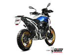 MIVV B.043 BMW F 900 GS (2024+) Slip-on Exhaust "Speed Edge" (black; approved) – Accessories in the 2WheelsHero Motorcycle Aftermarket Accessories and Parts Online Shop