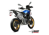 MIVV B.043 BMW F 900 GS (2024+) Slip-on Exhaust "Speed Edge" (stainless steel; approved) – Accessories in the 2WheelsHero Motorcycle Aftermarket Accessories and Parts Online Shop