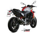 MIVV B.038 BMW F 900 R (2020+) Slip-on Exhaust "Delta Race" (black; approved) – Accessories in the 2WheelsHero Motorcycle Aftermarket Accessories and Parts Online Shop