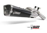 MIVV B.038 BMW F 900 R (2020+) Slip-on Exhaust "Delta Race" (black; approved) – Accessories in the 2WheelsHero Motorcycle Aftermarket Accessories and Parts Online Shop