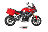 MIVV B.037 BMW F 900 XR (2025+) Slip-on Exhaust "Oval" (carbon+cap; approved) – Accessories in the 2WheelsHero Motorcycle Aftermarket Accessories and Parts Online Shop