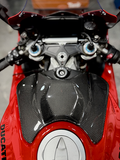 CARBONVANI DV4S25-04 Ducati Panigale V4 (2025+) Carbon Battery Cover – Accessories in the 2WheelsHero Motorcycle Aftermarket Accessories and Parts Online Shop