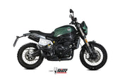 MIVV E.011 Benelli Leoncino 800 Trail (2022+) Slip-on Exhaust "X-M1" (black; approved) – Accessories in the 2WheelsHero Motorcycle Aftermarket Accessories and Parts Online Shop