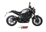 MIVV E.008 Benelli Leoncino 800 (2022+) Slip-on Exhaust "X-M1" (black; approved) – Accessories in the 2WheelsHero Motorcycle Aftermarket Accessories and Parts Online Shop