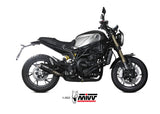 MIVV E.008 Benelli Leoncino 800 (2022+) Slip-on Exhaust "MK3" (black; not approved) – Accessories in the 2WheelsHero Motorcycle Aftermarket Accessories and Parts Online Shop