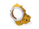 CNC RACING CA510 Ducati Hypermotard 698 Mono (2024+) Oil Bath Clear Clutch Cover (bi-color) – Accessories in the 2WheelsHero Motorcycle Aftermarket Accessories and Parts Online Shop
