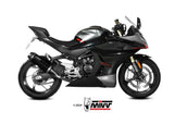 MIVV CF.008 CF MOTO 450SR ( 2023+ ) Slip-on Exhaust "AK-1" (black + carbon cap; approved) – Accessories in the 2WheelsHero Motorcycle Aftermarket Accessories and Parts Online Shop