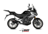 MIVV CF.002 CF MOTO 700MT ( 2024+ ) Slip-on Exhaust "Oval" (black + carbon cap; approved) – Accessories in the 2WheelsHero Motorcycle Aftermarket Accessories and Parts Online Shop