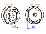 CNC RACING CHK01 KTM 1390 Super Duke R (2024+) Socket Drive Tool Ror Rear Wheel Nuts – Accessories in the 2WheelsHero Motorcycle Aftermarket Accessories and Parts Online Shop