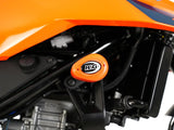 CP0572OR - R&G RACING KTM 125 / 250 / 390 Duke (2024+) Frame Crash Protection Sliders "Aero" – Accessories in the 2WheelsHero Motorcycle Aftermarket Accessories and Parts Online Shop