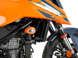 CP0572OR - R&G RACING KTM 125 / 250 / 390 Duke (2024+) Frame Crash Protection Sliders "Aero" – Accessories in the 2WheelsHero Motorcycle Aftermarket Accessories and Parts Online Shop