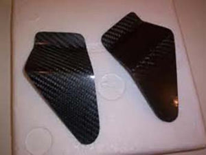 CARBONVANI Ducati Monster 600 (94/02) Carbon Headlight Cap Brackets – Accessories in the 2WheelsHero Motorcycle Aftermarket Accessories and Parts Online Shop