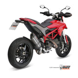 MIVV D.029 Ducati Hypermotard 821 (13/15) Slip-on Exhaust "Suono" (stainless steel; approved) – Accessories in the 2WheelsHero Motorcycle Aftermarket Accessories and Parts Online Shop