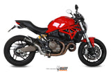 MIVV D.030 Ducati Monster 821 (14/17) Slip-on Exhaust "MK3" (black; not approved) – Accessories in the 2WheelsHero Motorcycle Aftermarket Accessories and Parts Online Shop