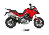 MIVV D.033 Ducati Multistrada 1260 (18/20) Slip-on Exhaust "Delta Race" + De-kat (stainless steel; not approved) – Accessories in the 2WheelsHero Motorcycle Aftermarket Accessories and Parts Online Shop