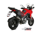 MIVV D.033 Ducati Multistrada 1260 (18/20) Slip-on Exhaust "Delta Race" + De-kat (stainless steel; not approved) – Accessories in the 2WheelsHero Motorcycle Aftermarket Accessories and Parts Online Shop